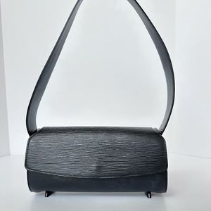 Louis Vuitton Black Epi Nocturne PM Vintage Shoulder Bag